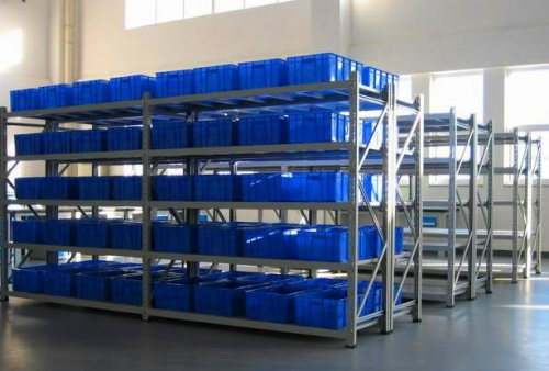 藍色中型貨架