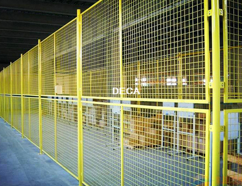 黃色倉庫隔離網